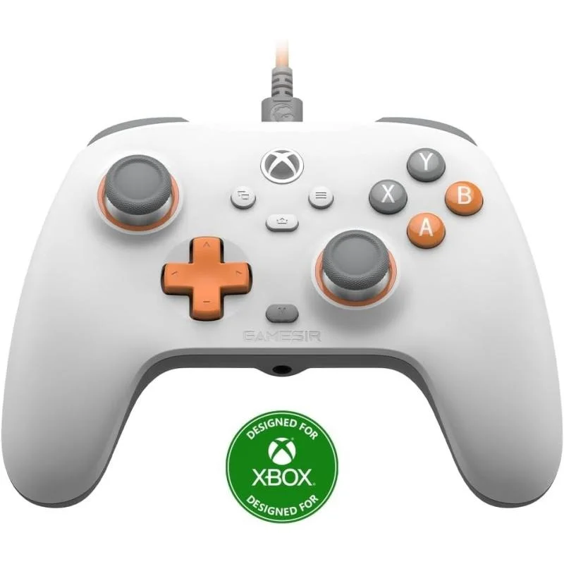 GameSir T7 Kablolu Hall Effect Controller Xbox Series X|S, Xbox One ve Windows Beyaz