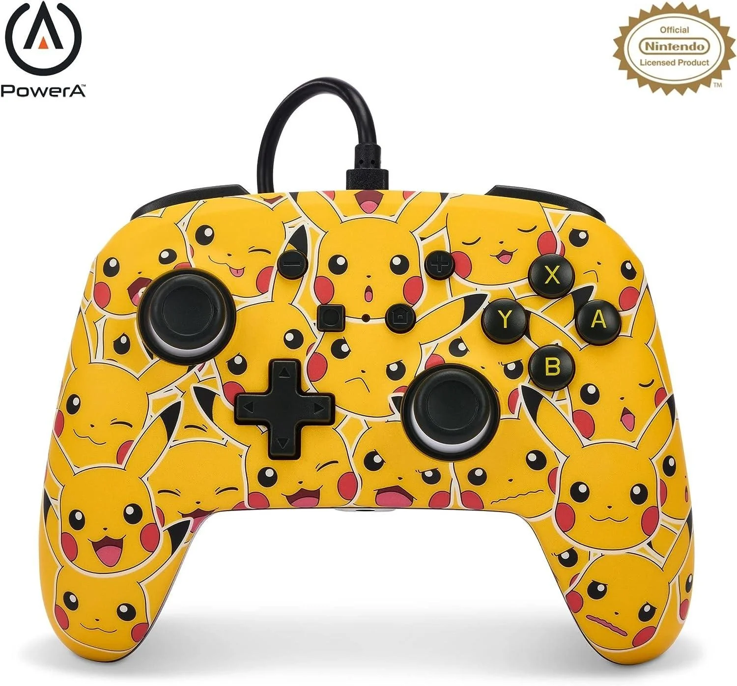 Nintendo Switch Kablolu Oyun Kolu Lisanslı Pikachu Moods