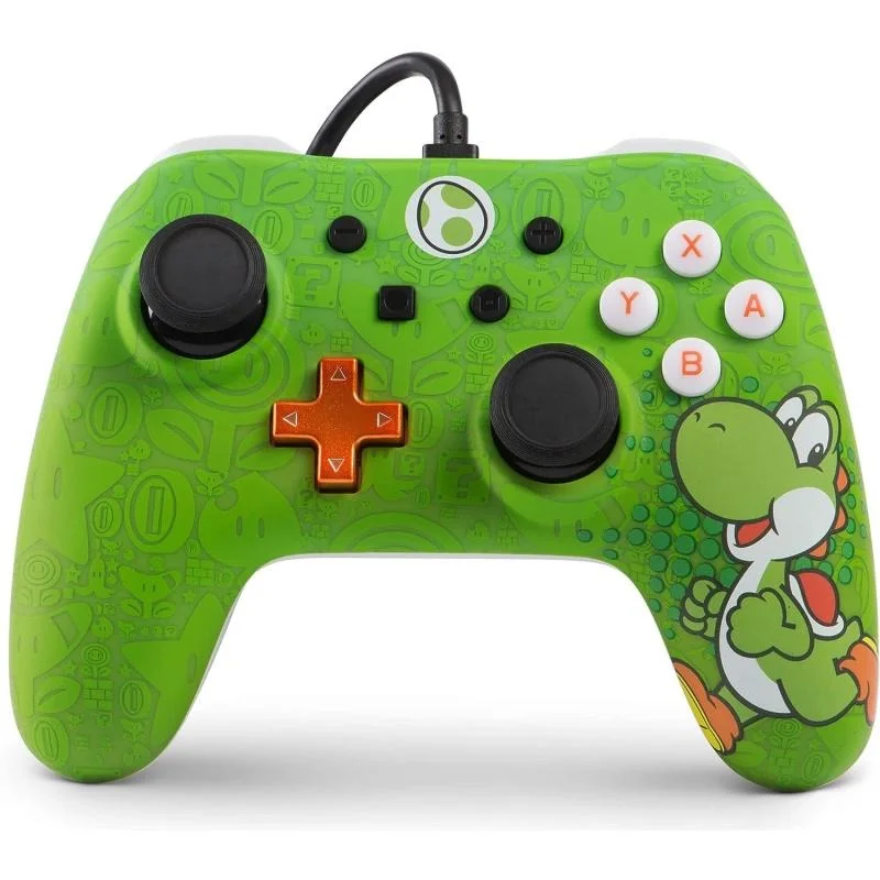Nintendo Switch Kablolu Oyun Kolu Lisanslı Yoshi Edition PowerA