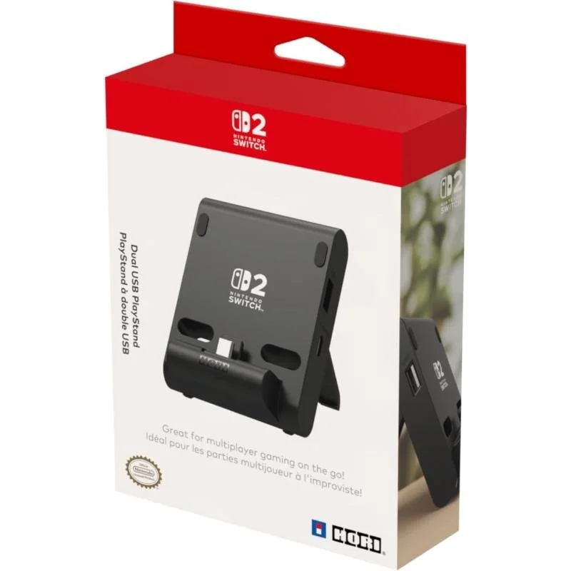 Nintendo Switch 2 Dual USB Playstand Şarj Standı Dock Ayarlanabilir Lisanslı