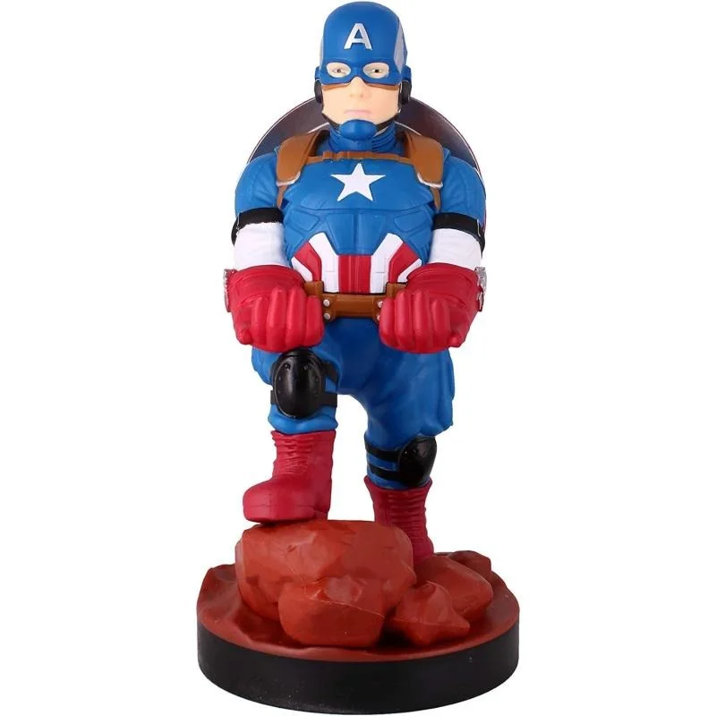 Marvel Avengers Captain America Dualsense Dualshock Pro Controller Oyun Kolu Tutucu Telefon Uyumlu Lisanslı Cable Guys