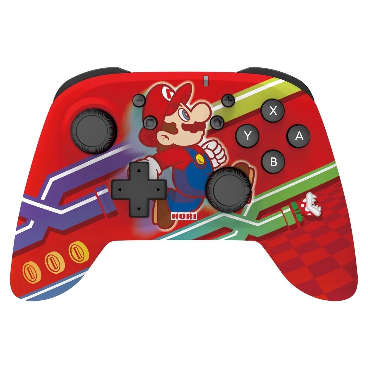 Nintendo Switch 2 Kablosuz Oyun Kolu Lisanslı Horipad Super Mario Edition 